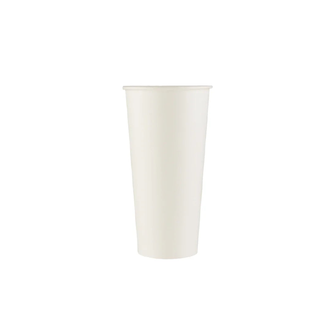 White Single Wall Paper Hot Cup (20oz/580ml)
