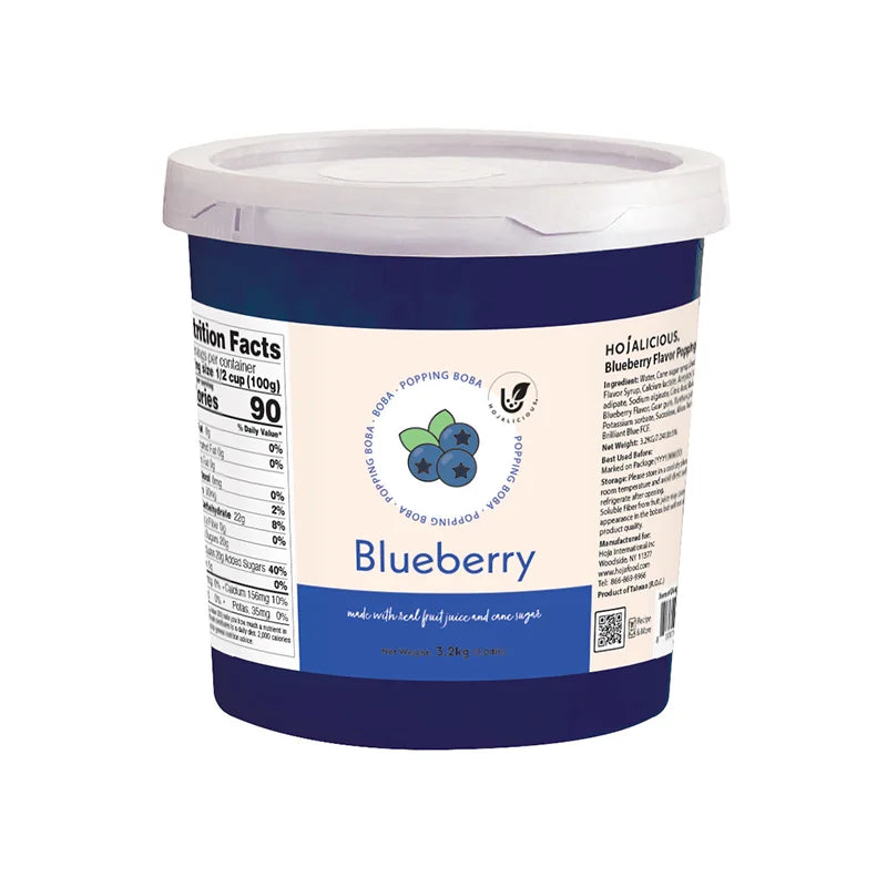 Blueberry Popping Boba