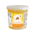 ojalicious Honey Flavor Popping Boba 3.2kg tub, featuring a golden honey hue, perfect for drinks and desserts.