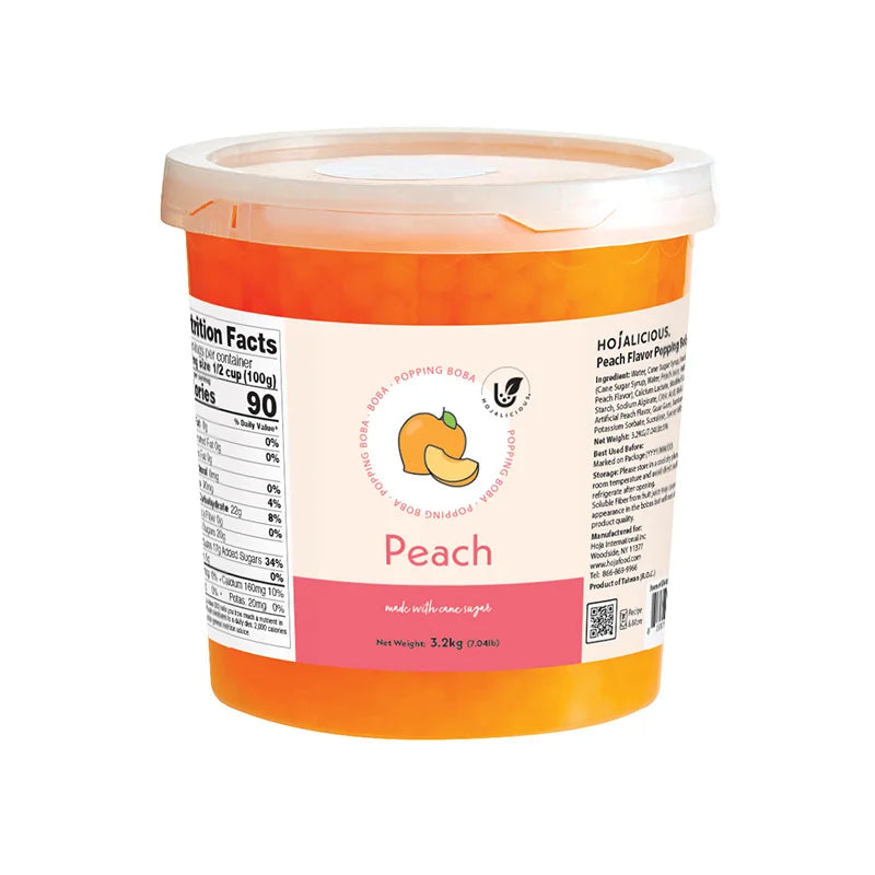 Peach Popping Boba (7.04 lbs / 3.2kg)