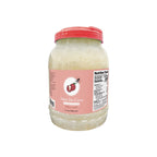 Hojalicious Lychee Flavor Nata De Coco, 3.8kg bulk jar for professional bubble tea toppings.