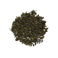 Golden High Mountain Oolong Tea loose leaf, tightly rolled green oolong tea leaves